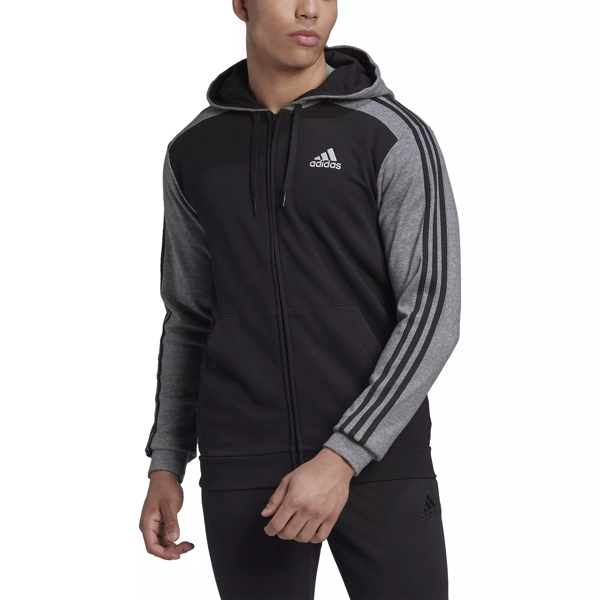 Adidas best sale melange hoodie